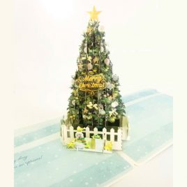 Christmas Card (青)